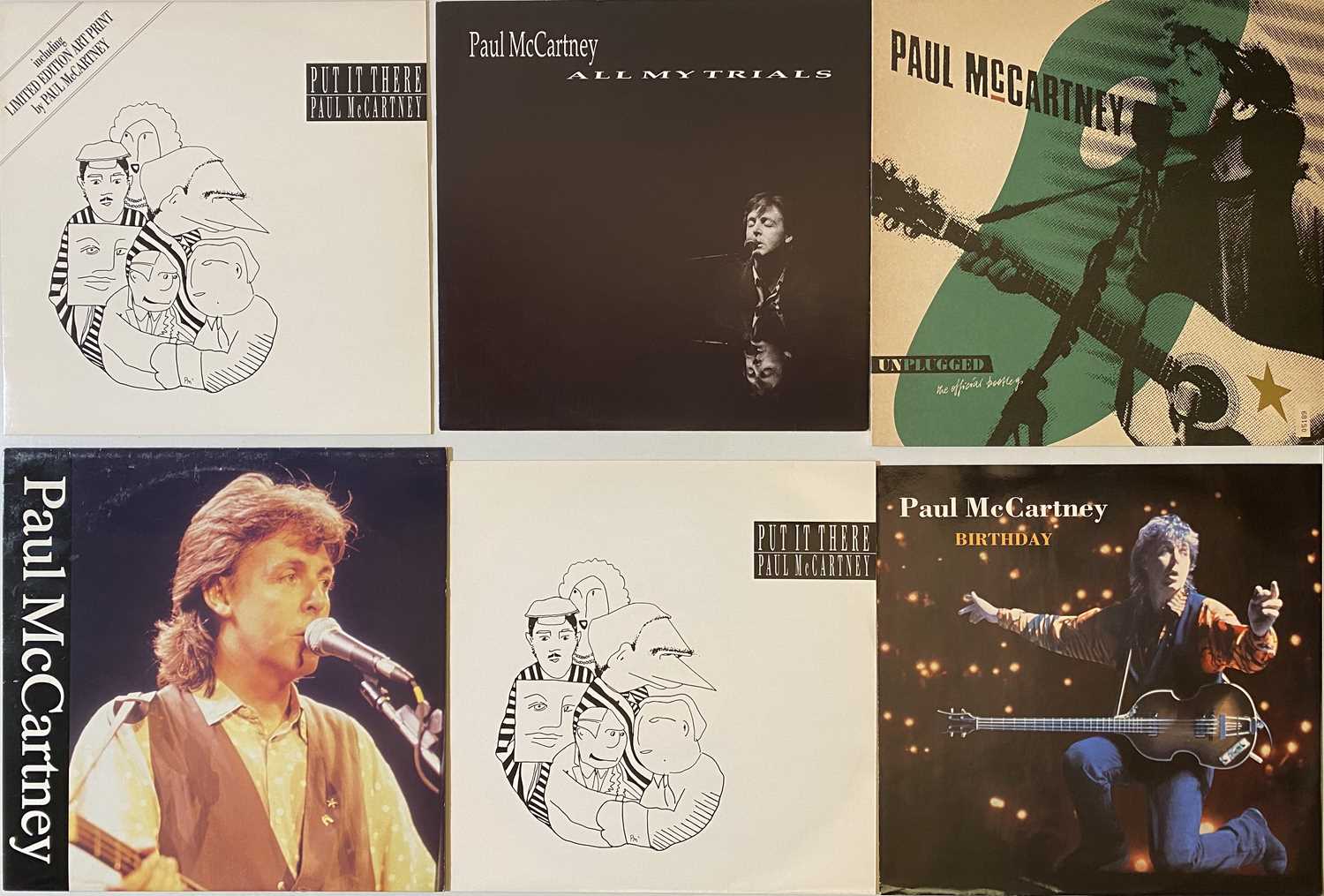 Lot 789 - PAUL MCCARTNEY/ WINGS - LP/ 12" PACK