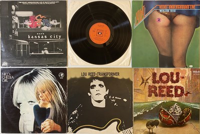 Lot 793 - VELVET UNDERGROUND/ LOU REED ETC - LPs