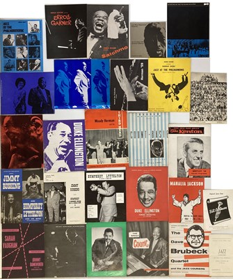 Lot 107 - RARE AND EARLY JAZZ PROGRAMMES