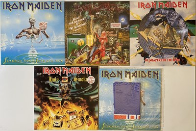 Lot 796 - IRON MAIDEN - LP/12" RARITIES