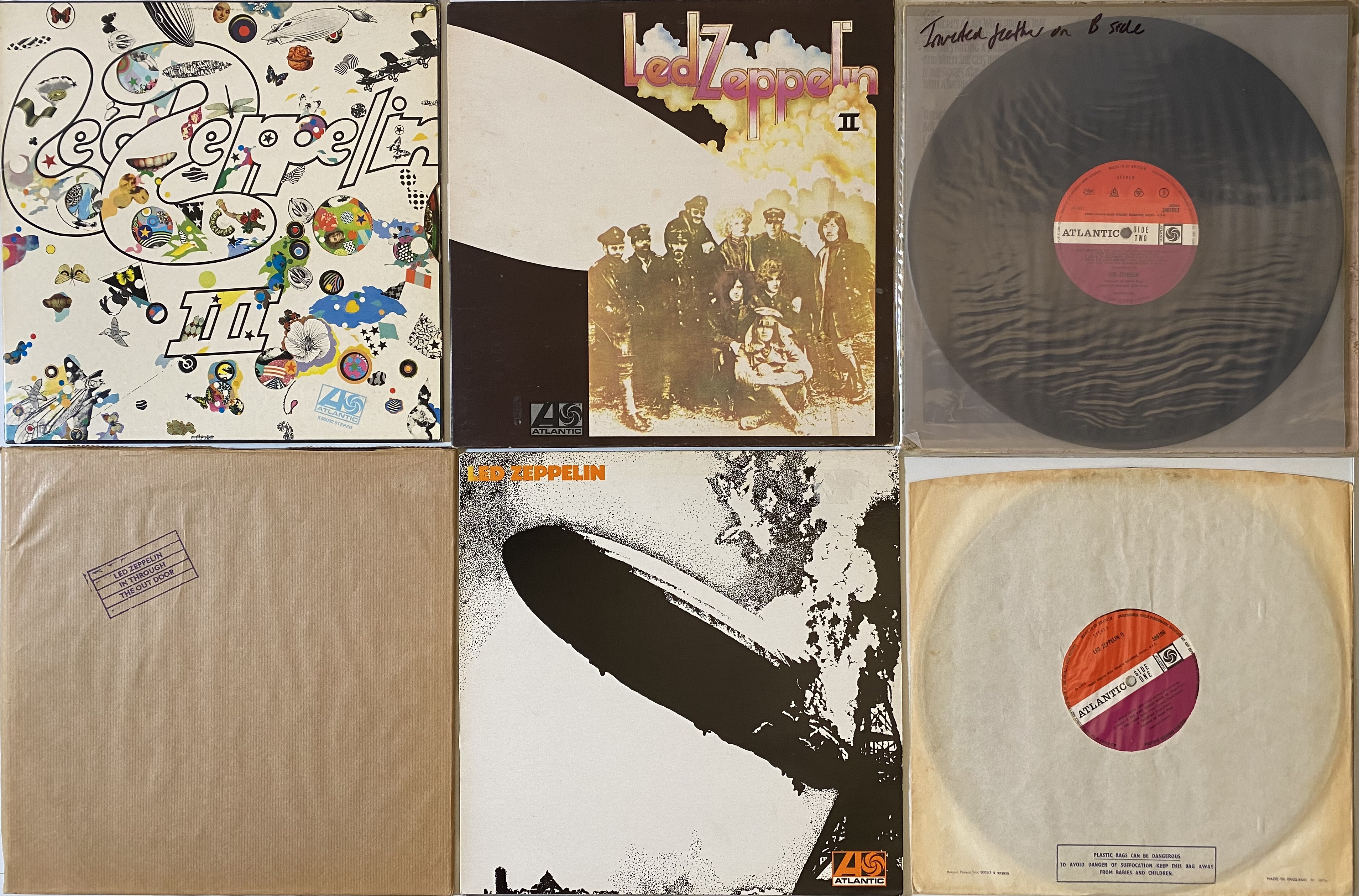Led Zeppelin Rarities Lot 799 - LED ZEPPELIN - LP RARITIES