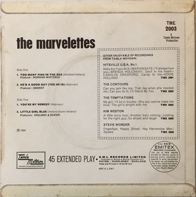 Lot 17 - THE MARVELETTES - THE MARVELETTES EP (ORIGINAL UK COPY - TAMLA MOTOWN TME 2003)