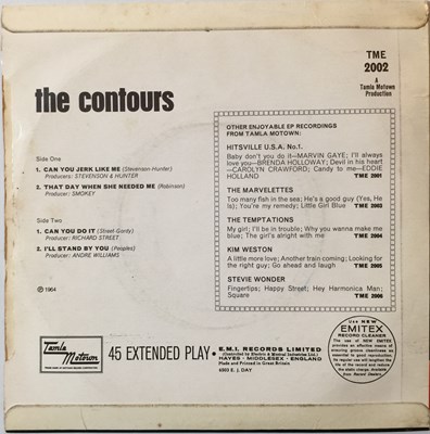 Lot 18 - THE CONTOURS - THE CONTOURS EP (ORIGINAL UK COPY - TAMLA MOTOWN TME 2002)