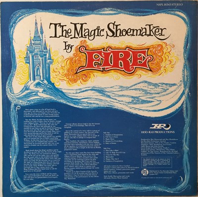 Lot 1058 - FIRE - THE MAGIC SHOEMAKER LP (ORIGINAL UK COPY - PYE NSPL 18343)