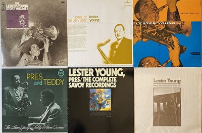 Lot 40 - SAXOPHONE COLOSSI (WEBSTER/YOUNG/HODGES) - LP COLLECTION