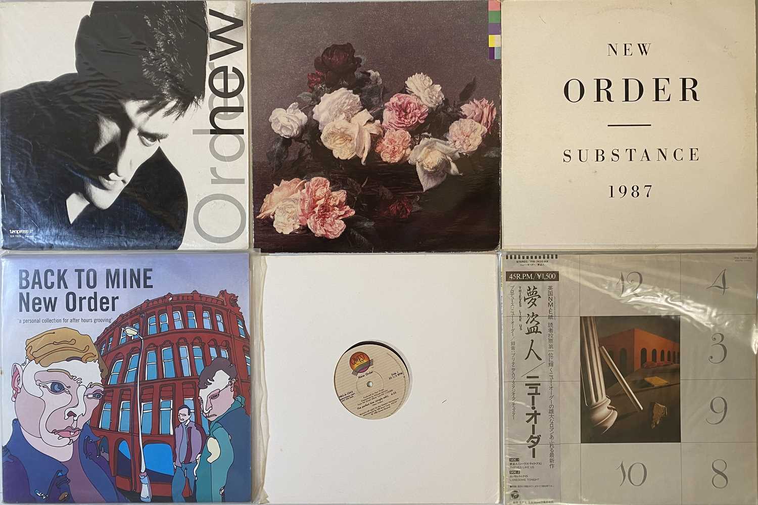 Lot 287 - NEW ORDER - LP/ 12"/ 7" COLLECTION (ORIGINALS)