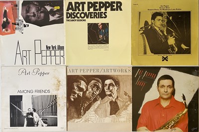 Lot 42 - ART PEPPER - LP COLLECTION