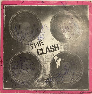 Lot 319 - THE CLASH SIGNED 7"