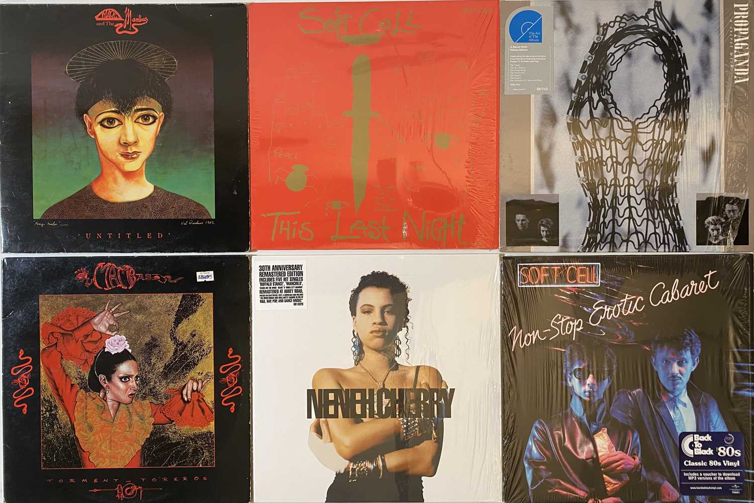 Lot 317 - NEW WAVE/ SYNTH POP - LPs