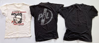 Lot 336 - ORIGINAL C 1980S PIL T-SHIRTS.