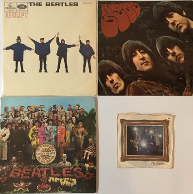 Lot 919 - THE BEATLES - STUDIO LPs PLUS 7"