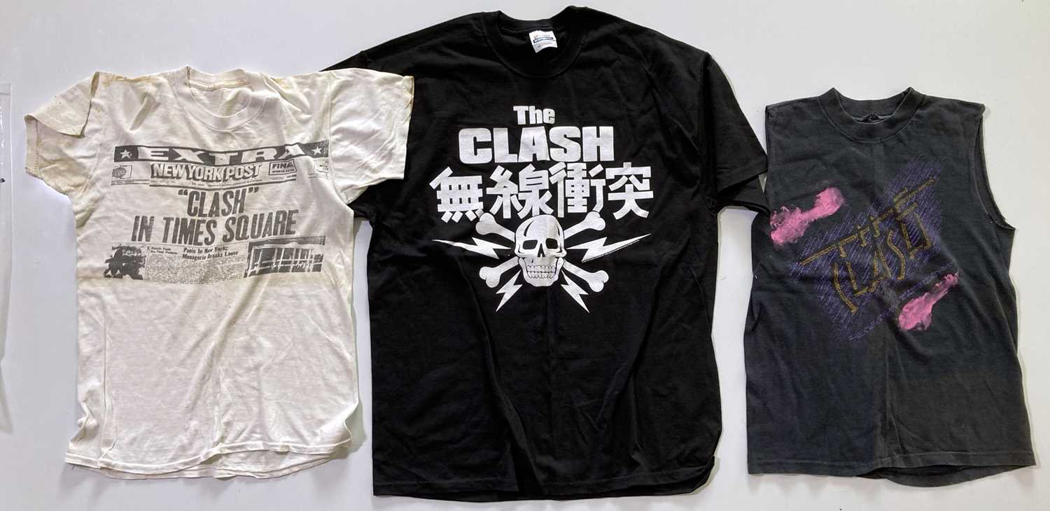 Lot 349 - THE CLASH - T-SHIRTS INC UNUSED DESIGN.