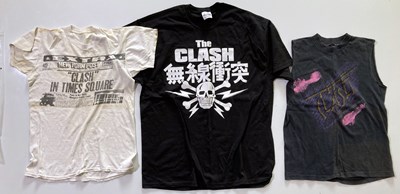 Lot 349 - THE CLASH - T-SHIRTS INC UNUSED DESIGN.