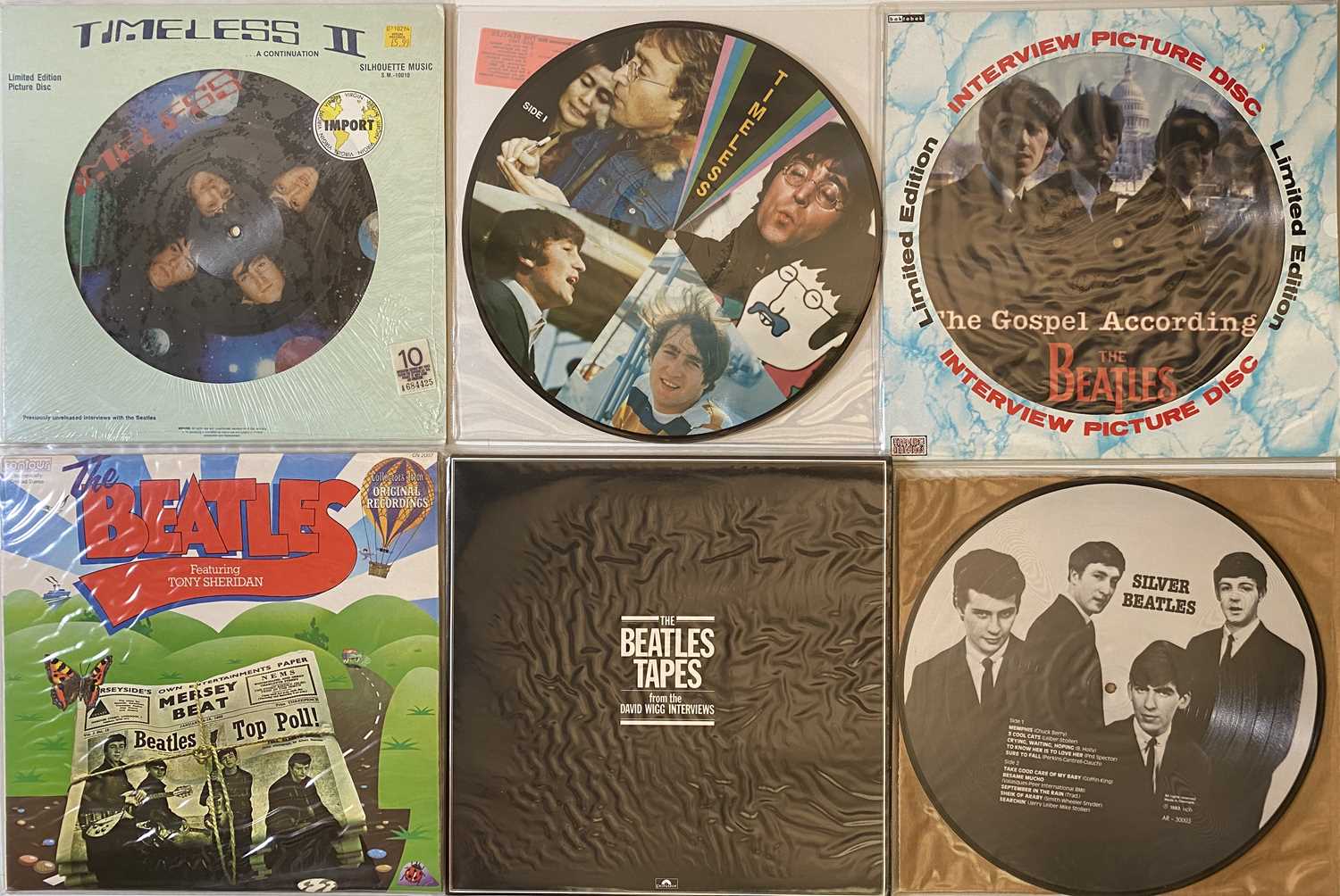 Lot 820 The Beatles Lp 12 Picture Discs