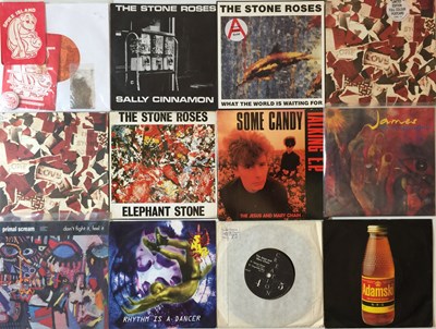 Lot 323 - STONE ROSES/INDIE 7" COLLECTION