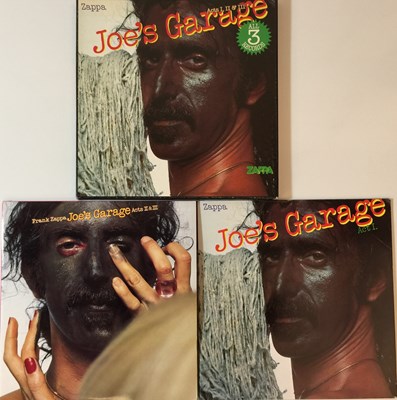 Lot 933 - FRANK ZAPPA - JOE'S GARAGE (LP COLLECTION)