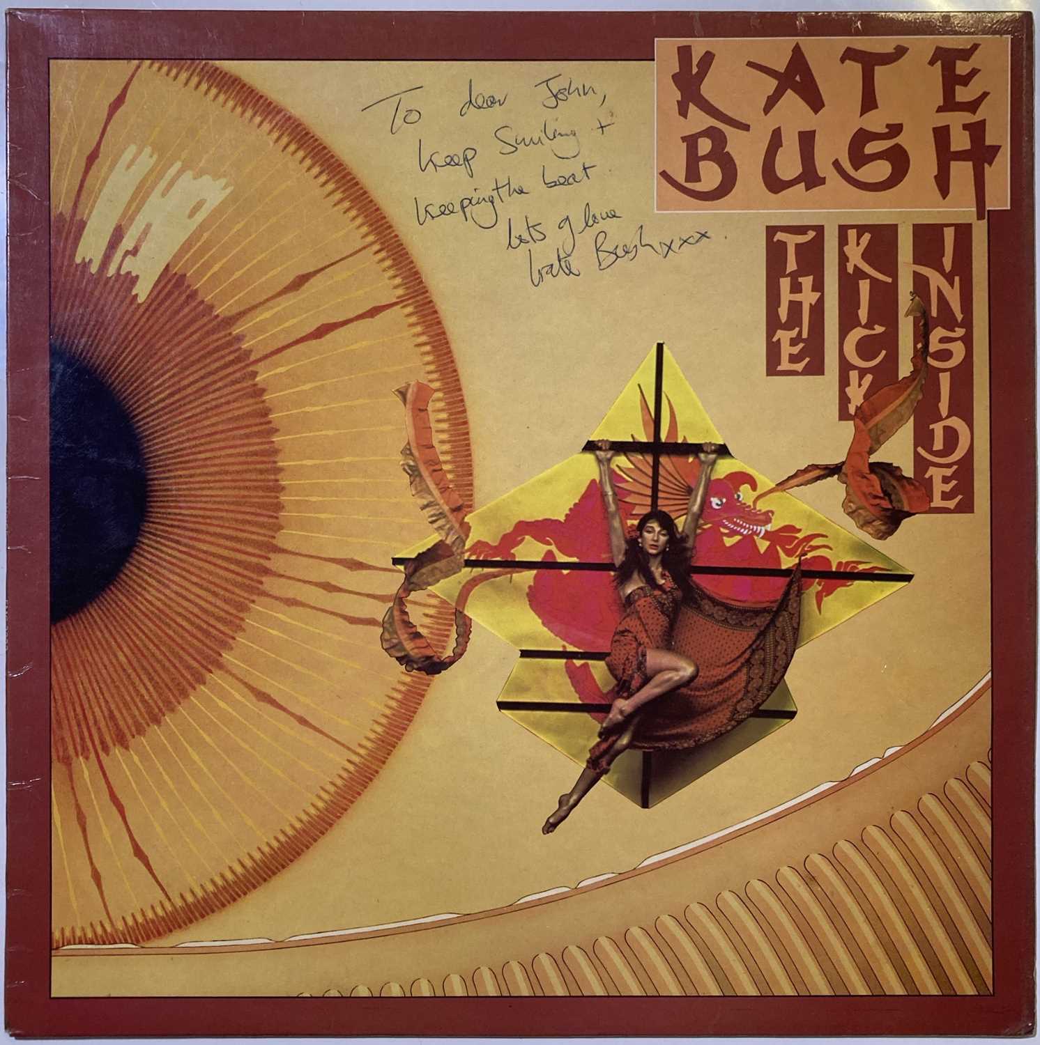 Lot 199 - KATE BUSH - SIGNED LP.