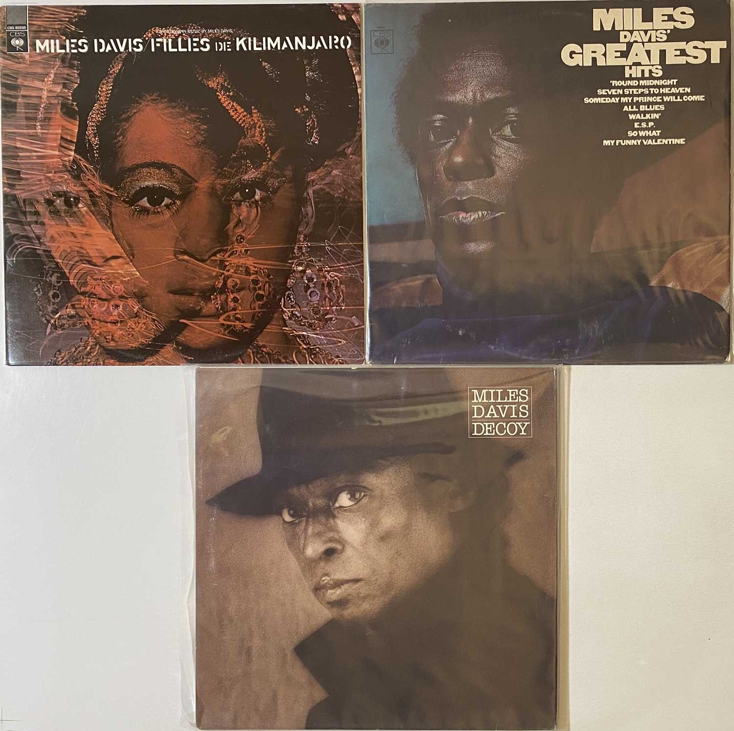 Lot 64 MILES DAVIS LP COLLECTION