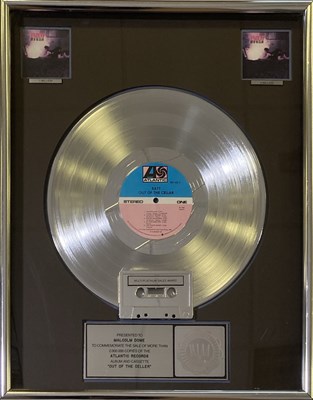 Lot 258 - RATT - RIAA AWARD.