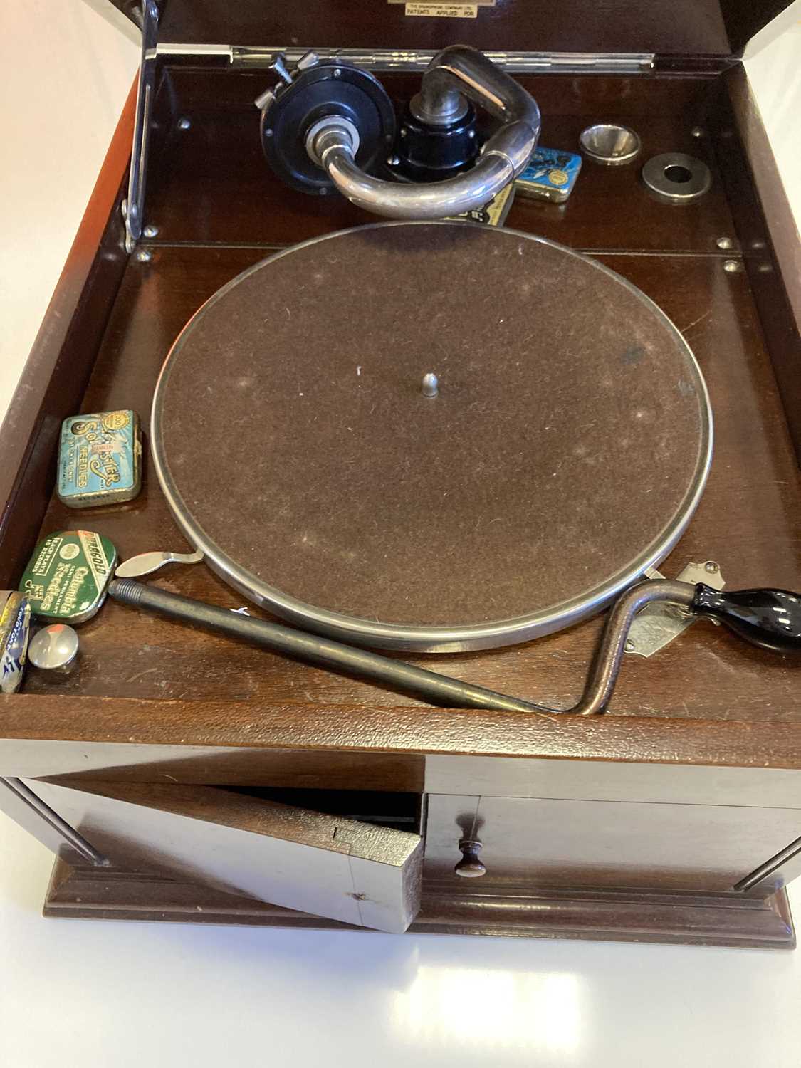 Lot 7 - HMV GRAMOPHONES