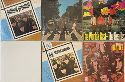 Lot 839 - THE BEATLES - EUROPEAN PRESSED LPs