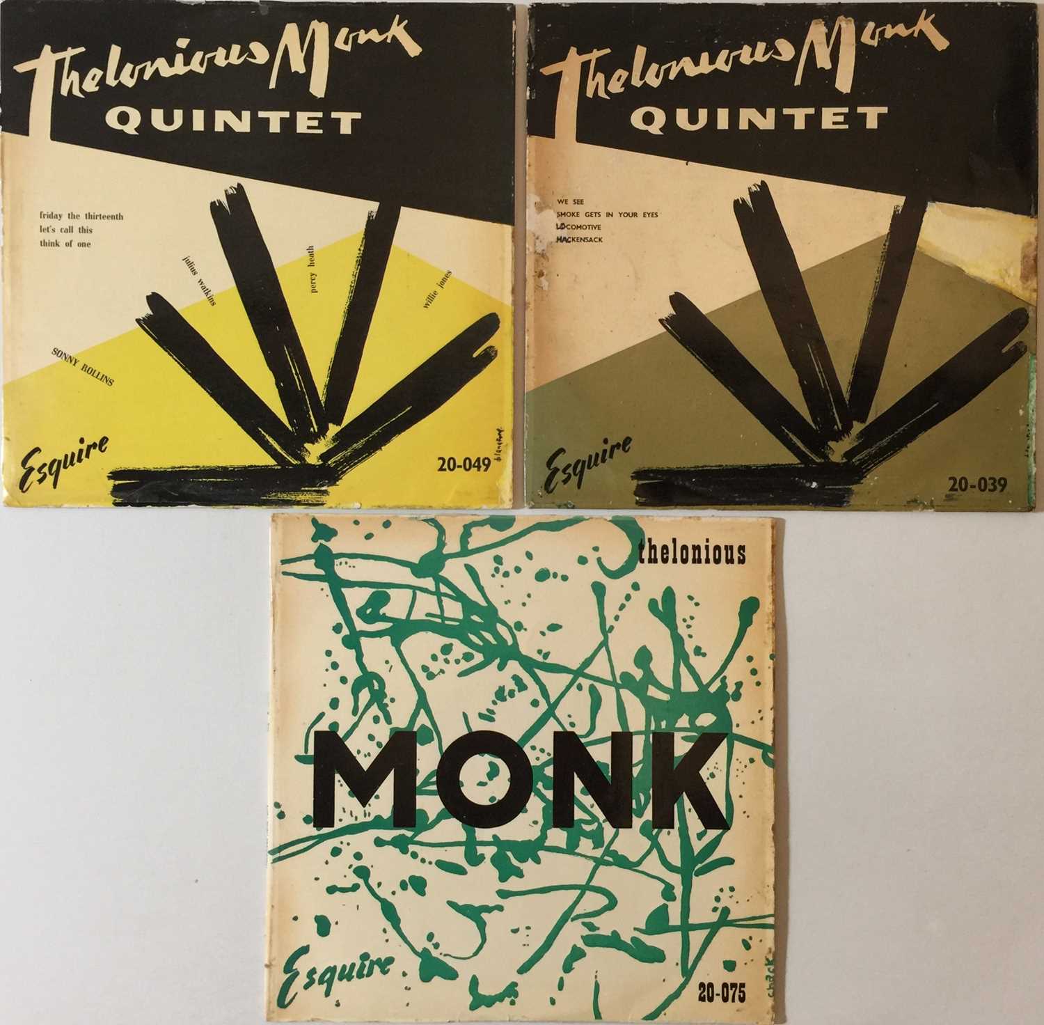 Lot 102 - THELONIOUS MONK - 10" RARITIES