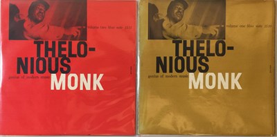 Lot 106 - THELONIOUS MONK - GENIUS OF MODERN MUSIC VOLS 1 & 2 LPs (BLUE NOTE)