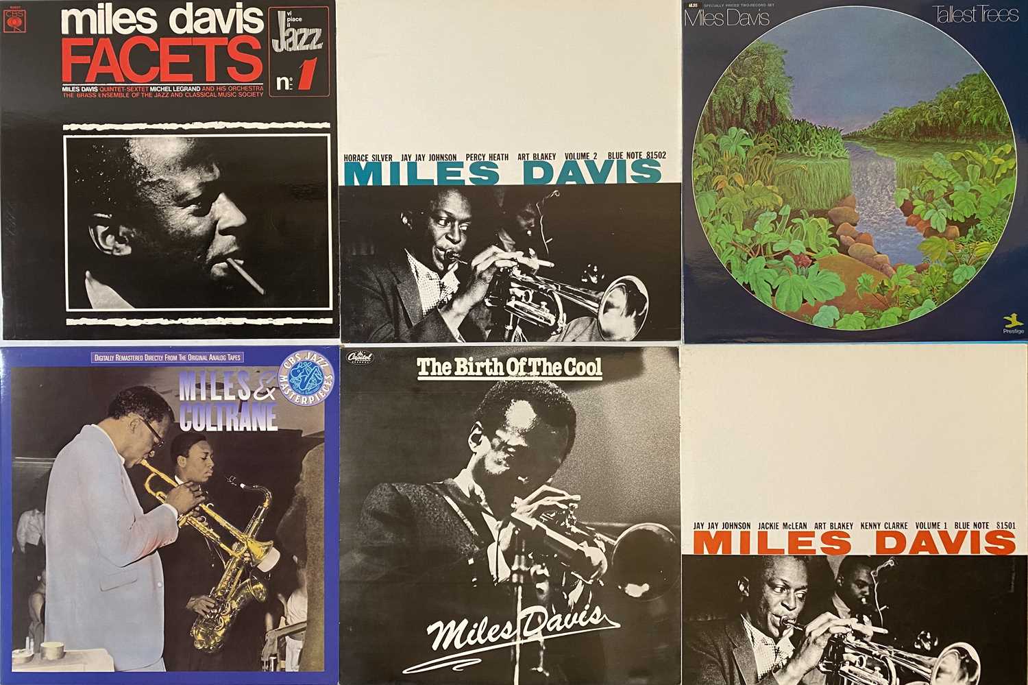 Lot 120 - MILES DAVIS - LP PACK