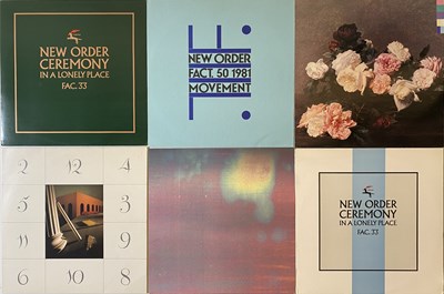 Lot 333 - NEW ORDER - LP/12"/7" COLLECTION