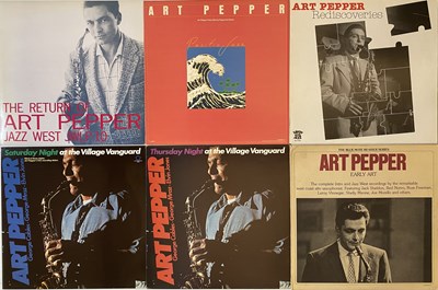 Lot 126 - ART PEPPER - LP COLLECTION