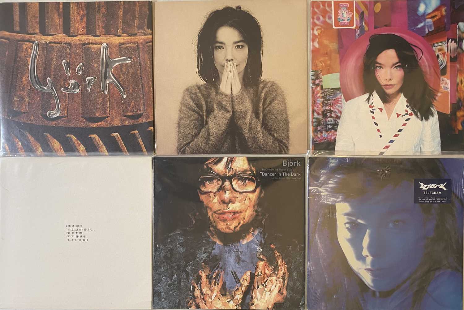 Lot 337 - BJORK - LP/12" COLLECTION