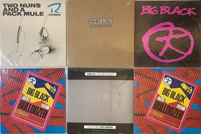 Lot 341 - BIG BLACK & RELATED (ALBINI/SHELLACK/RAPEMAN) - LP/12"/7" COLLECTION