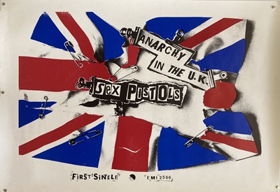 Lot 401 - SEX PISTOLS ANARCHY POSTER