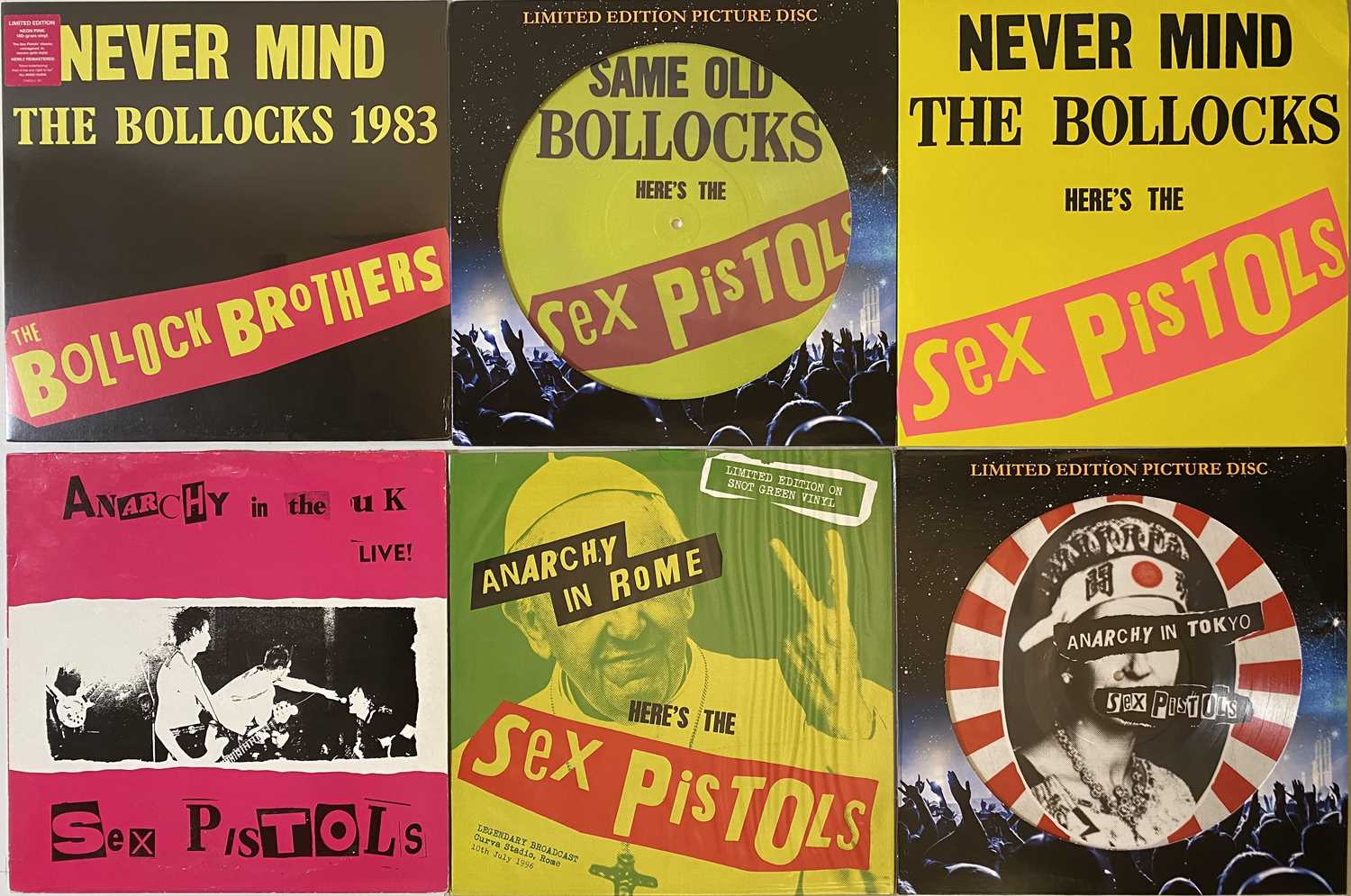 Lot 372 Sex Pistols Lp 12 Collection 