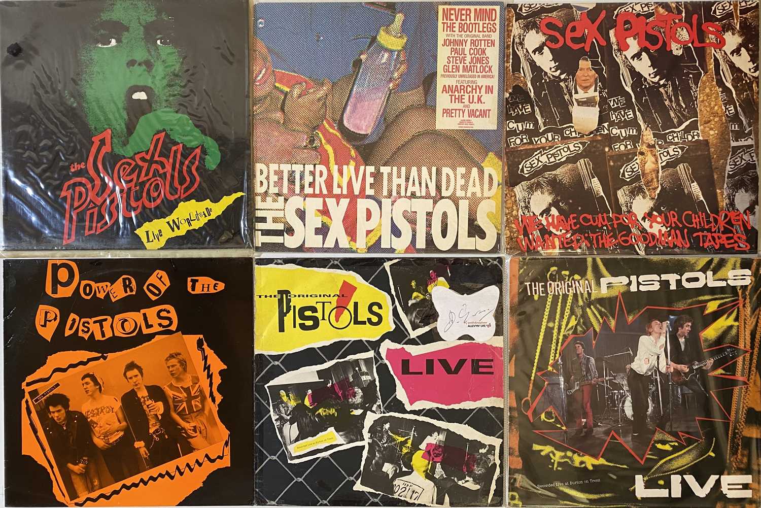 Lot 372 Sex Pistols Lp 12 Collection