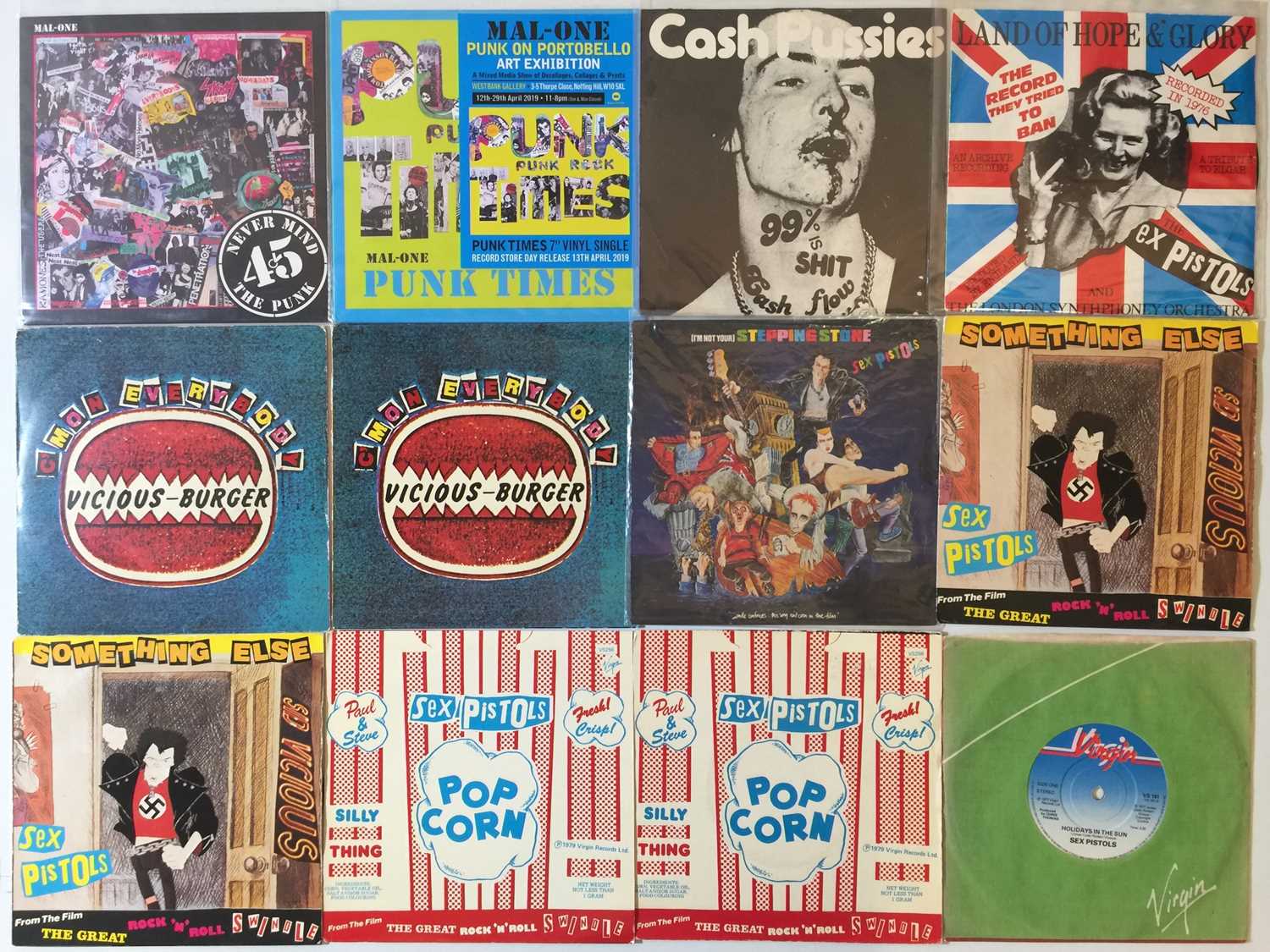 Lot 373 Sex Pistols 7 Collection