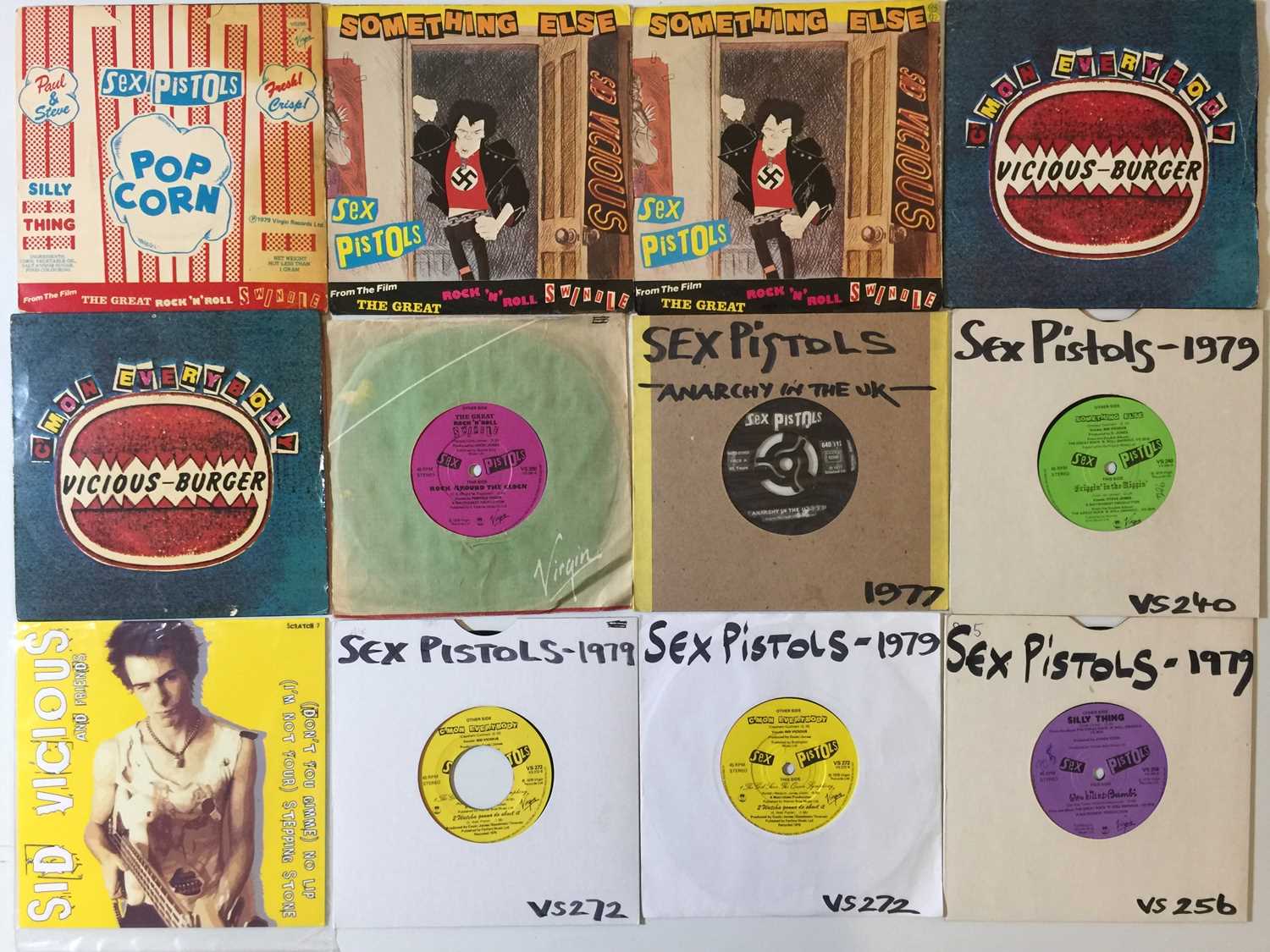 Lot 373 Sex Pistols 7 Collection