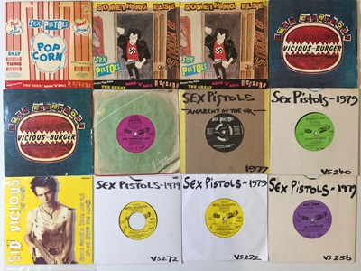 Lot 373 - SEX PISTOLS - 7" COLLECTION