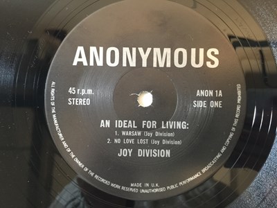 Lot 376 - JOY DIVISION - AN IDEAL FOR LIVING EP 12" (UK RARITY - ANON1)