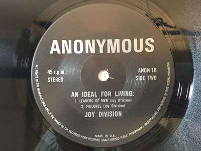 Lot 376 - JOY DIVISION - AN IDEAL FOR LIVING EP 12" (UK RARITY - ANON1)