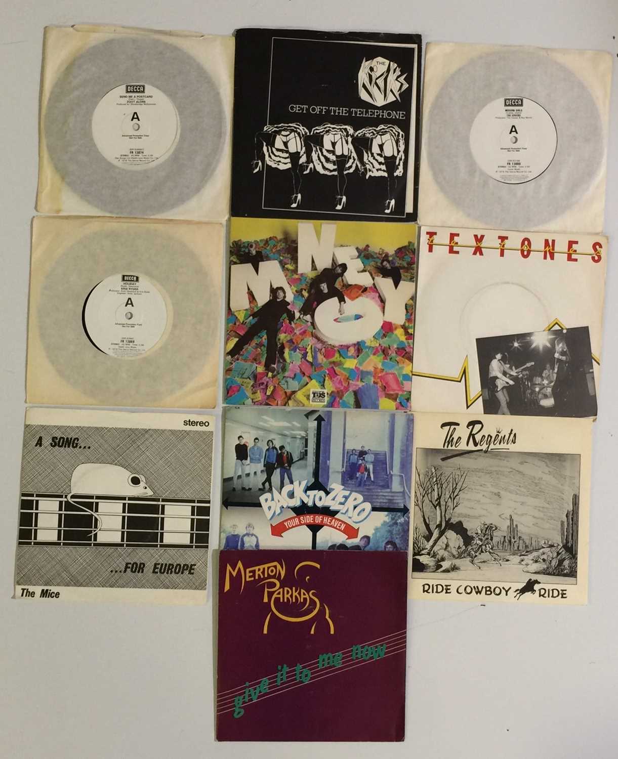 Lot 249 - POST PUNK/ POWER POP- 7" PACK