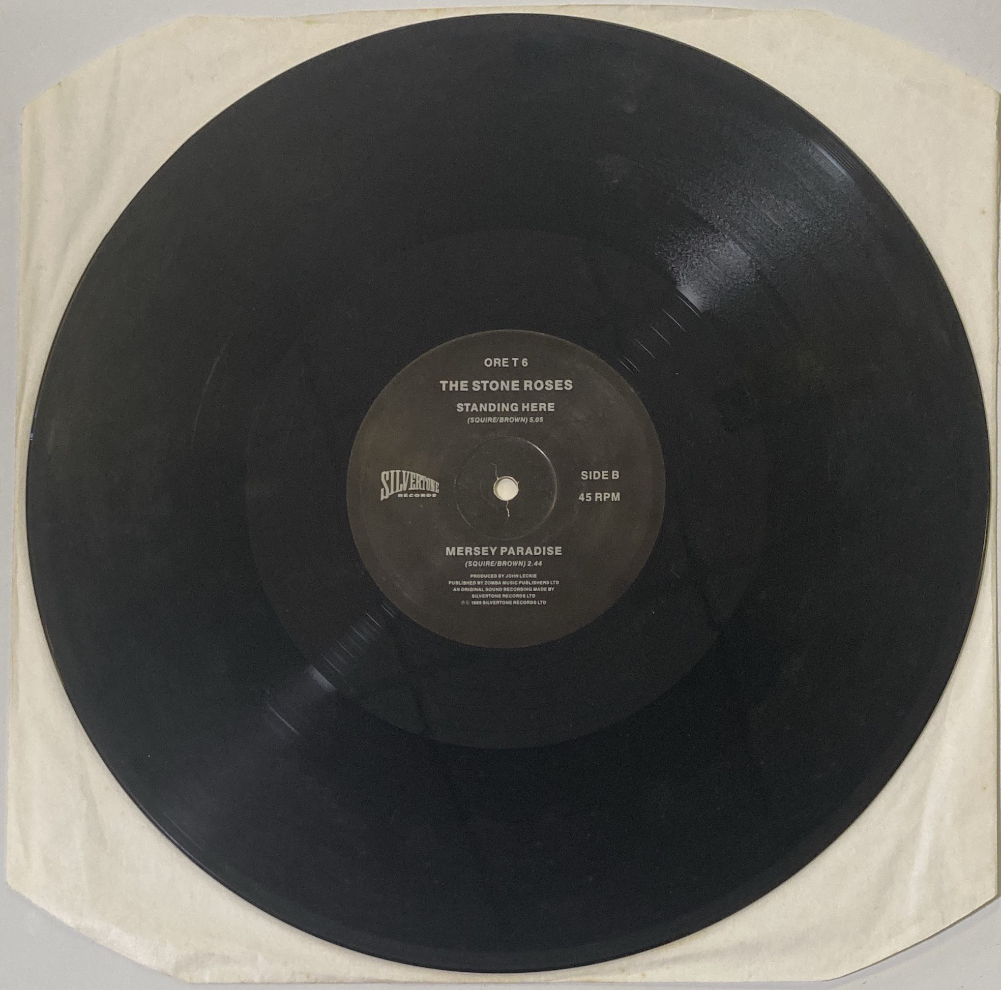 Lot 308 - STONE ROSES SIGNED 12