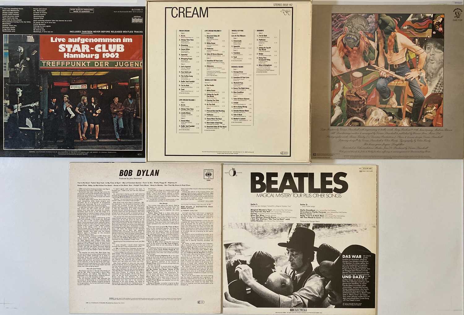 Lot 903 - CLASSIC ROCK LPs (WITH CREAM BOX SET)