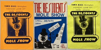 Lot 119 - THE RESIDENTS - CONCERT POSTERS.