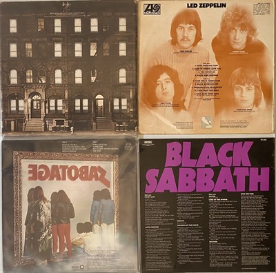 Lot 904 - LED ZEPPELIN/BLACK SABBATH - LPs