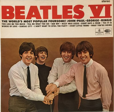 Lot 12 - THE BEATLES - VI LP (ORIGINAL EXPORT COPY - PARLOPHONE CPCS 104)