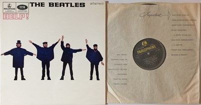 Lot 8 - THE BEATLES - HELP! LP (ORIGINAL UK STEREO COPY - PARLOPHONE PCS 3071 - ARCHIVE COPY)