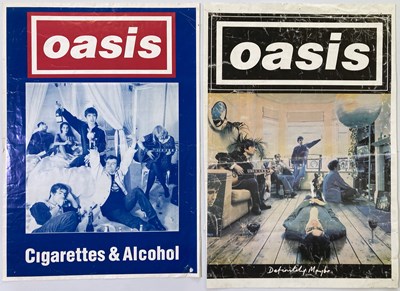 Lot 319 - OASIS POSTERS INC 1990S TOUR POSTER.