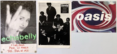 Lot 319 - OASIS POSTERS INC 1990S TOUR POSTER.