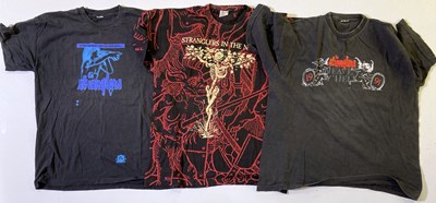 Lot 355 - STRANGLERS 1990S T-SHIRTS.